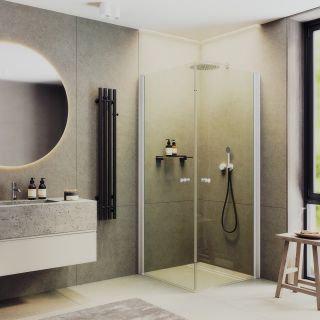 Душевой уголок MaybahGlass MGY-1291-1 80x80см белый